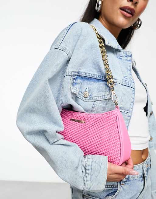 Bolso de hombro rosa con correa de cadena Sustina de ALDO