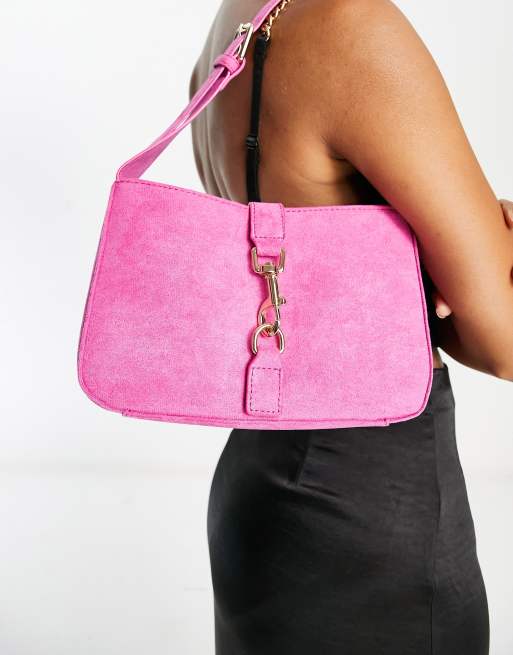 Bolso de hombro rosa con de The Beau Public Desire | ASOS