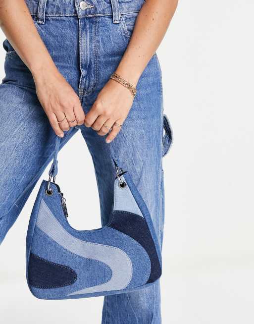 de hombro vaquero con estampado ondulado de | ASOS