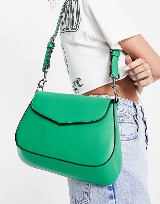 Bolso de hombro verde The Serena de Public Desire
