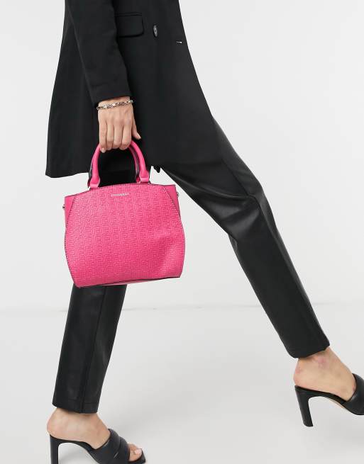 Bolso de mano discount fucsia