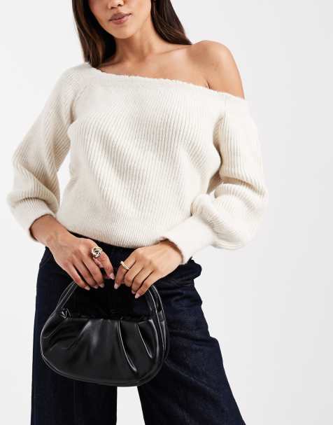 Bolso de mano negro con asa superior de Glamorous - view 1