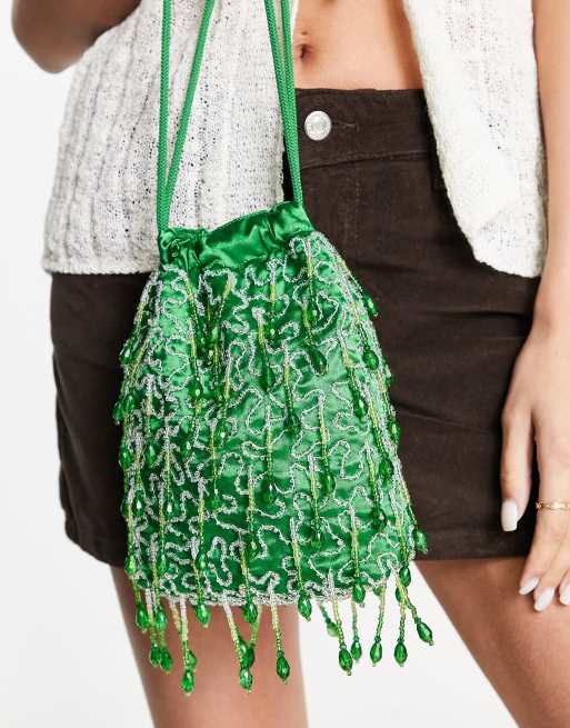 Bolso de mano online verde