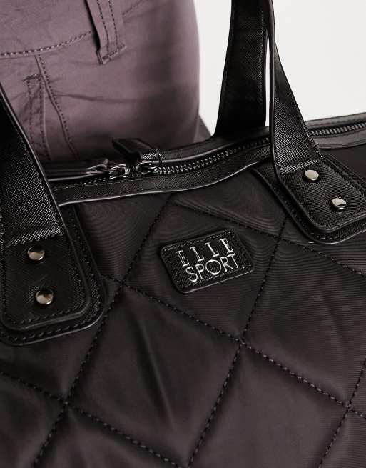 Bolso de viaje negro acolchado de Elle Sport, 2 de 4