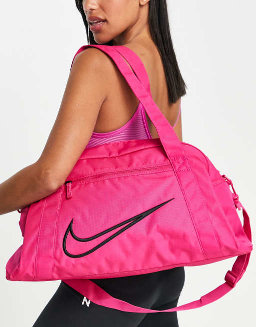 Nike Bolsa Gym Club Printed Rosa