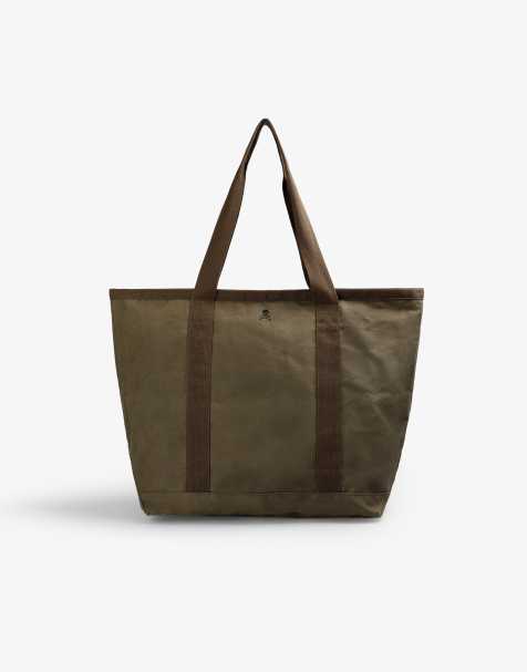 Bolso marrón encerado de estilo retro de Scalpers - view 1
