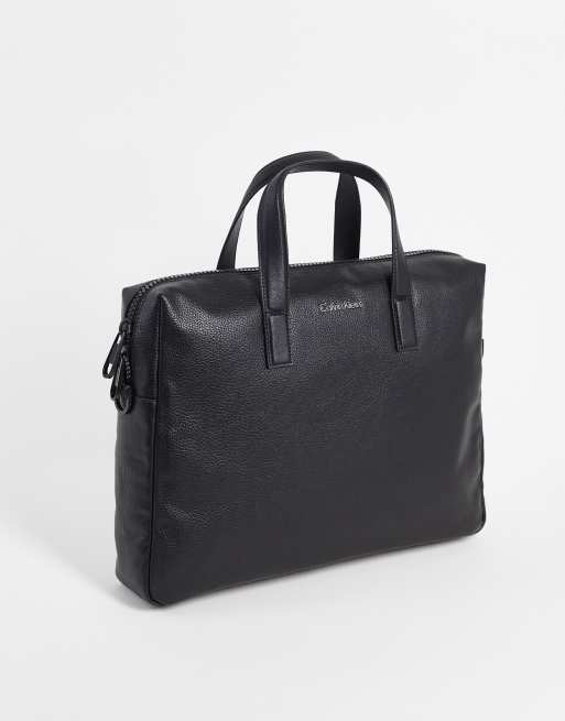 Bolso para portátil negro clásico de Calvin Klein