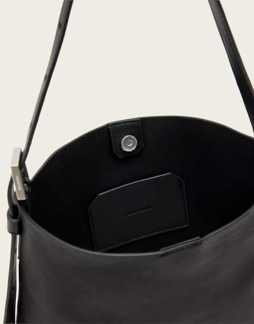 Bolso pequeño negro con abalorios de AllSaints, 2 de 4