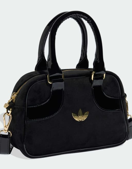 Bolso pequeño negro de estilo bolera Oktoberfest de adidas Originals