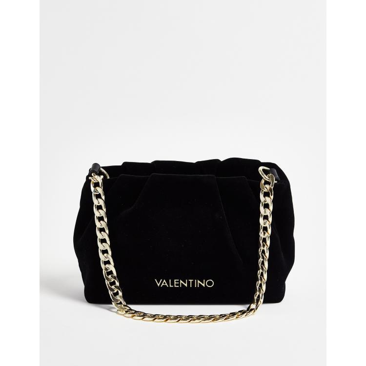 Bolso pequeño negro de terciopelo Poplar de Valentino Bags | ASOS