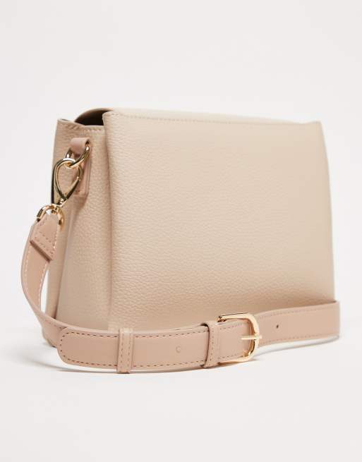 Bolso satchel color crudo Alexia de Valentino, 3 de 4