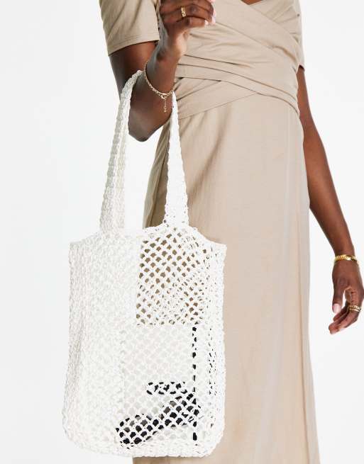 Bolso cheap shopper blanco