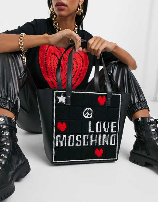 Bolso discount shopper moschino