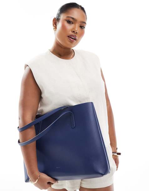 Bolso tote azul real acampanado de PASQ - view 1
