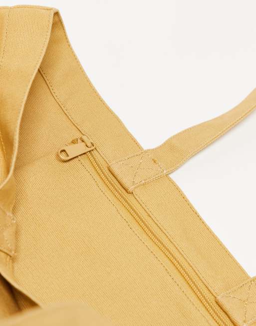 Bolso tote beis unisex con sello de Carhartt WIP, 3 de 4