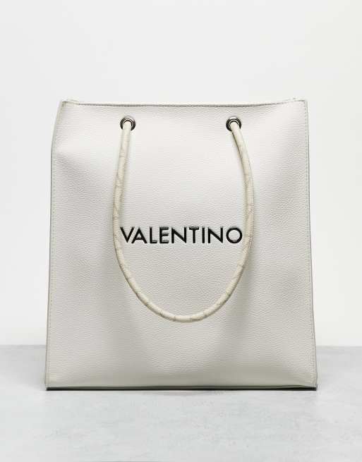 Bolso tote blanco Jelly de Valentino Bags