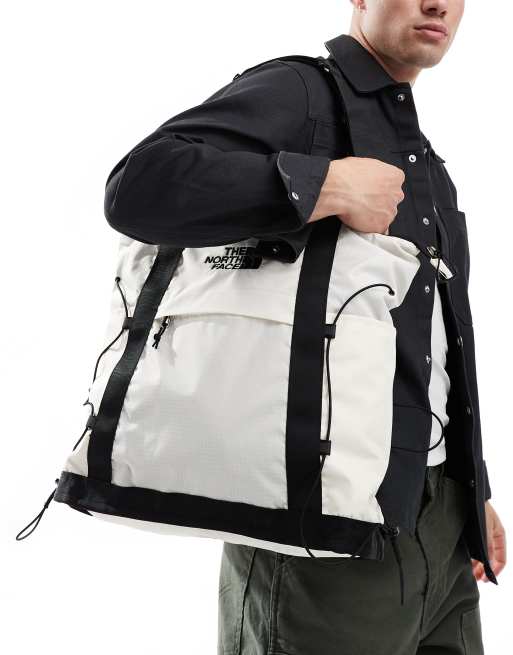 Bolso tote blanco y negro Borealis de The North Face, 3 de 4