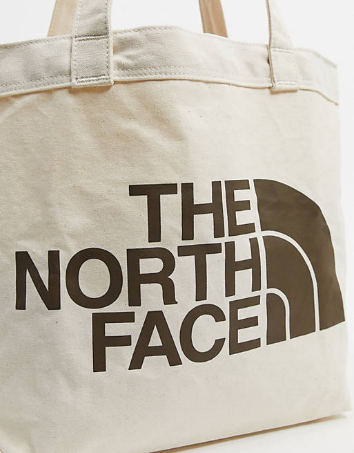 Hombre Bolsos tote de Bolsos tote The North Face Bolso tote color crema con logo The North Face de Algodón de color Blanco para hombre 