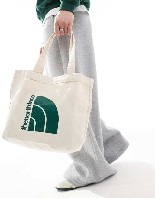 Bolso tote color crudo con logo Half Dome de The North Face
