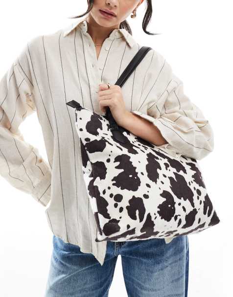 Bolso tote con estampado de vaca de Glamorous - view 1