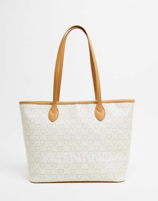 Bolso en color blanco para mujer, Valentino Bags