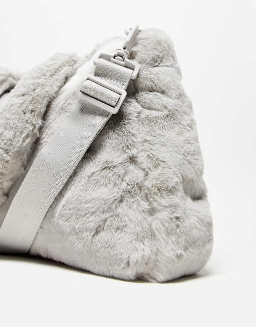 Bolso tote gris hierro unisex de piel sintética de Nike, 4 de 4