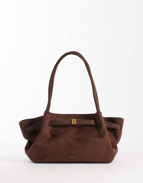 Bolso tote marrón oscuro ancho de antelina Hana de JW PEI - view 1