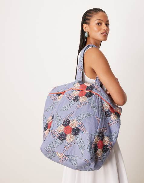 Bolso tote multicolor con estampado floral de sirsaca de ASOS DESIGN - view 1