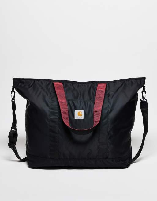 Bolso tote negro con asas en contraste Alumni de Carhartt WIP, 3 de 3