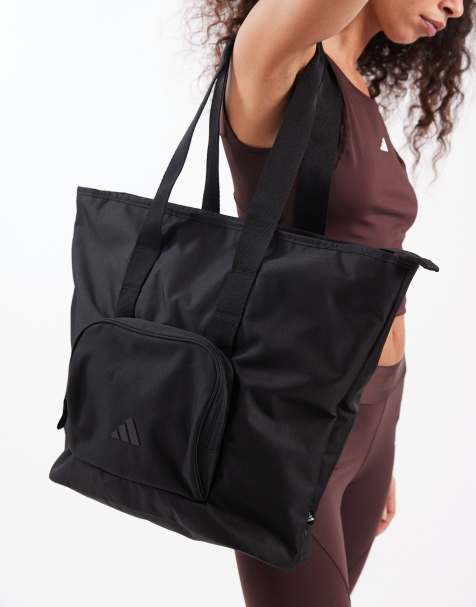 Bolso tote negro con bolsillo de adidas Training - view 1