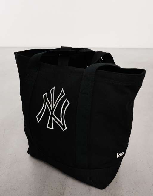 Bolso tote negro con diseño de NY premium de New Era, 4 de 4