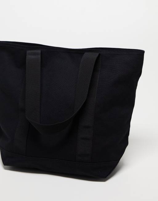 Bolso tote negro unisex de lona de Carhartt WIP, 2 de 4