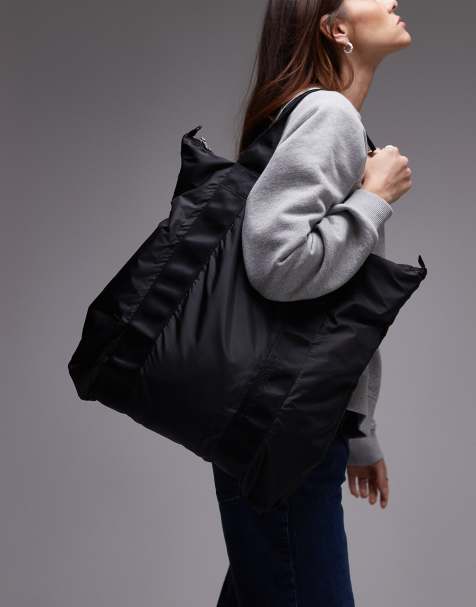 Bolso tote negro unisex para viajes de una noche o 36 horas de ARKET - view 1