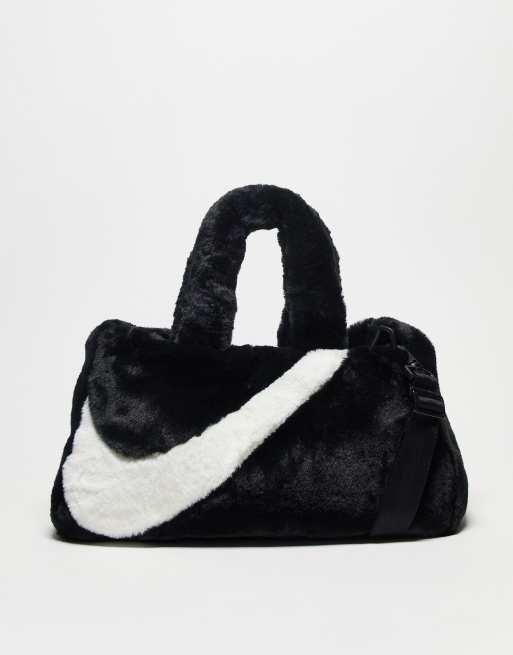 Tratado dolor para donar Bolso tote negro y blanco vela unisex de piel sintética Nike | ASOS