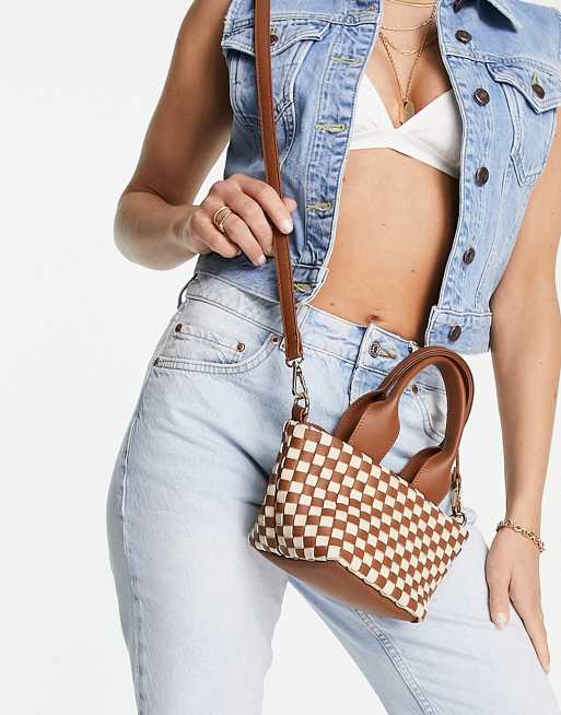 Bolso Pequeño Negro Bolsas De Hombro Urbano Minimalista Bolso De