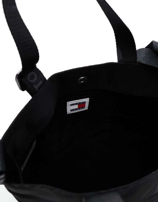 Bolso tote pequeño negro Daily de Tommy Jeans, 4 de 4