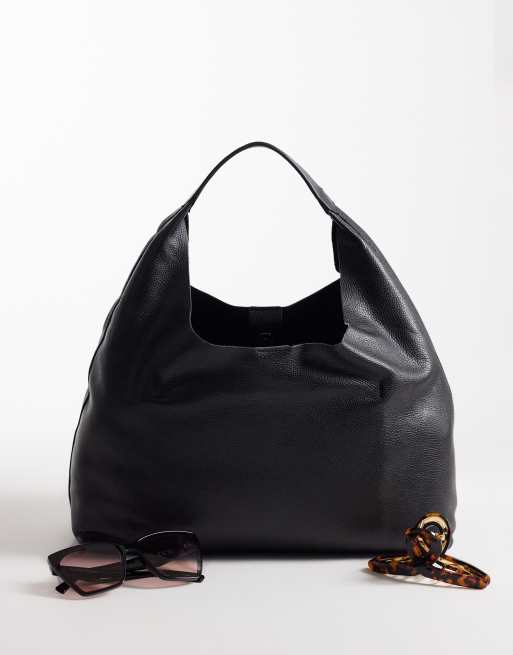 Bolso tote pequeño negro de ante de & Other Stories , 2 de 4