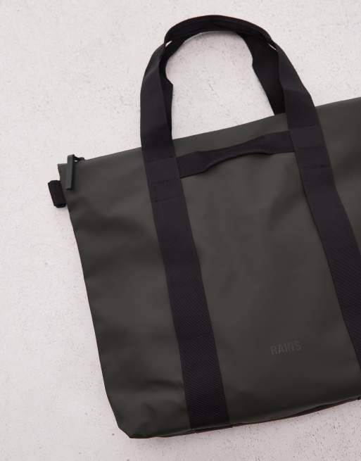 Bolso tote verde oscuro impermeable de Rains, 2 de 4