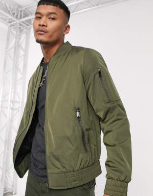 Bershka Military куртка мужская бомбер