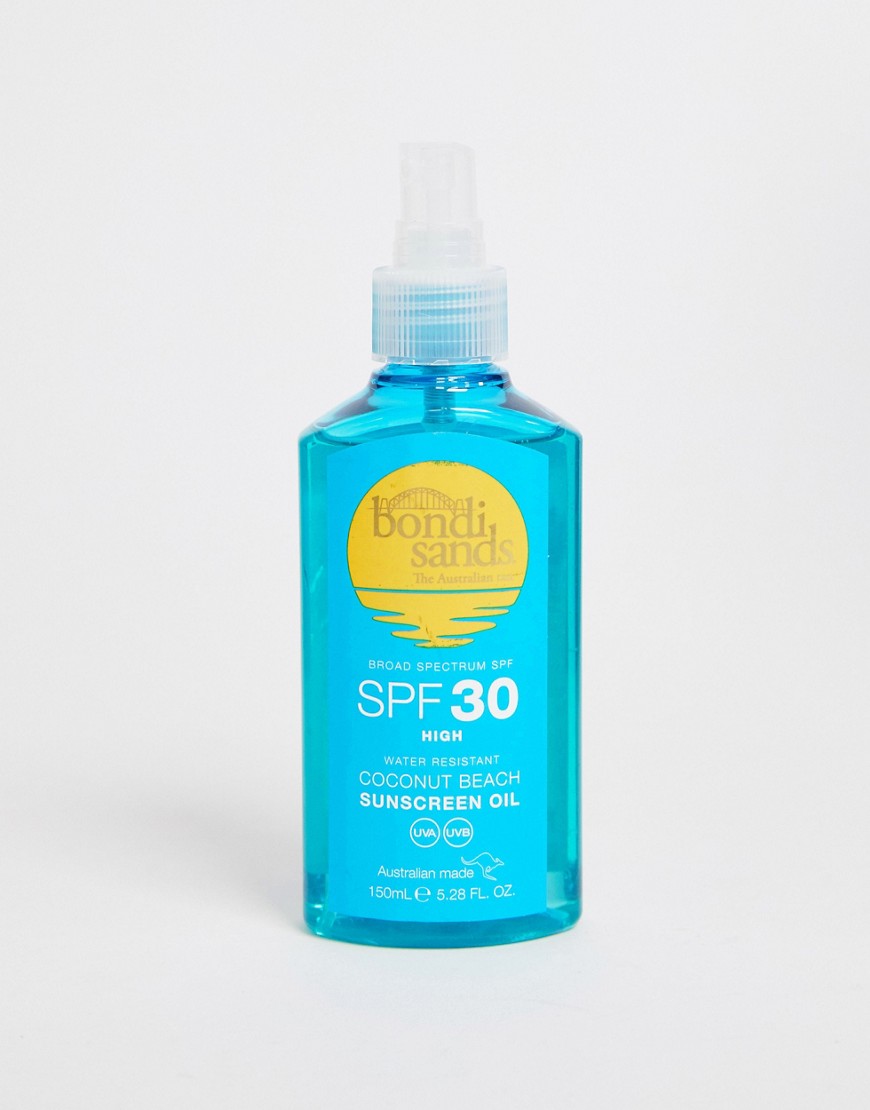 Bondi Sands Coconut Beach Sunscreen Oil SPF30 150ml-No Colour