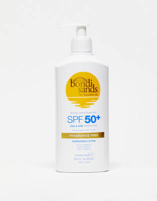 Bondi Sands - Duftfreie Sonnenlotion mit LSF 50+ - Vorteilspackung: 500 ml-Keine Farbe