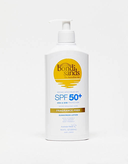 Bondi Sands - Lozione solare SPF 50 da 500 ml senza profumo