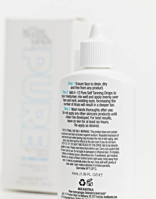 Bondi Sands – Pure – Konzentrierte Selbstbräunungstropfen in Medium 40ml, 4 von 4