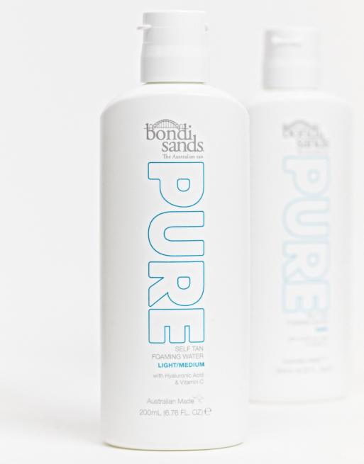 Bondi Sands Pure Self Tan foaming Light/Medium 200ml, 3 of 4
