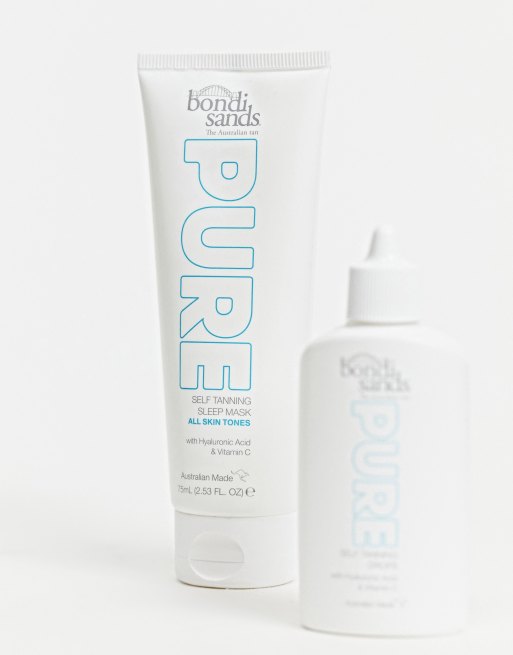 Bondi Sands – Pure Self Tanning Sleep Mask 75ml – Brun utan sol-ansiktsmask för natten, 3 av 4