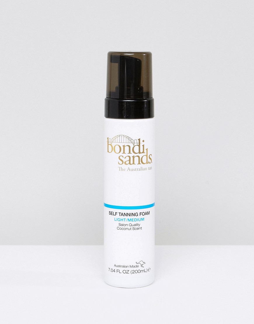 Bondi Sands – Self Tanning Foam Light/Medium – Brun-utan-sol, lotion 200 ml-Ingen färg