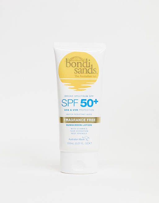 Bondi Sands – Solskyddskräm SPF50+ - Doftfri 150ml
