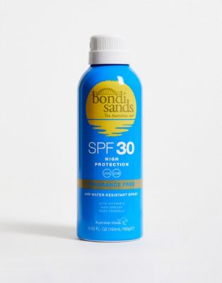 Bondi Sands SPF 30 Aerosol Mist Spray Fragrance Free 160g - ASOS Price Checker