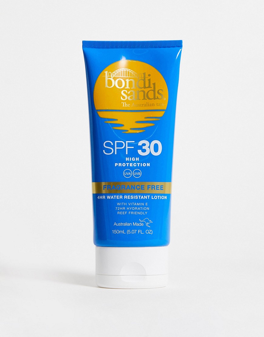 Bondi Sands SPF 30 Fragrance Free Suncreen Lotion 150ml-No colour