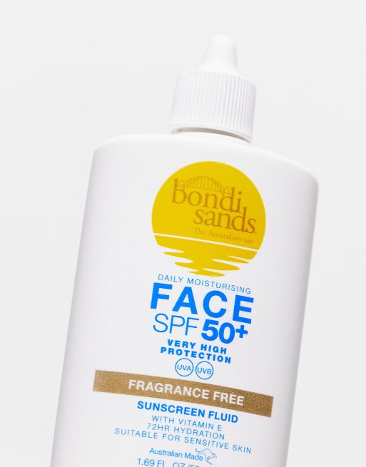 Bondi Sands SPF 50+ Fragrance Free Face Fluid 50ml, 2 of 4